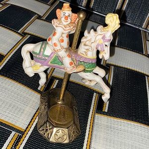 Vintage Clown and Horse Carousel | Tyler Vincent (Limited) | (Ceramic I believe)